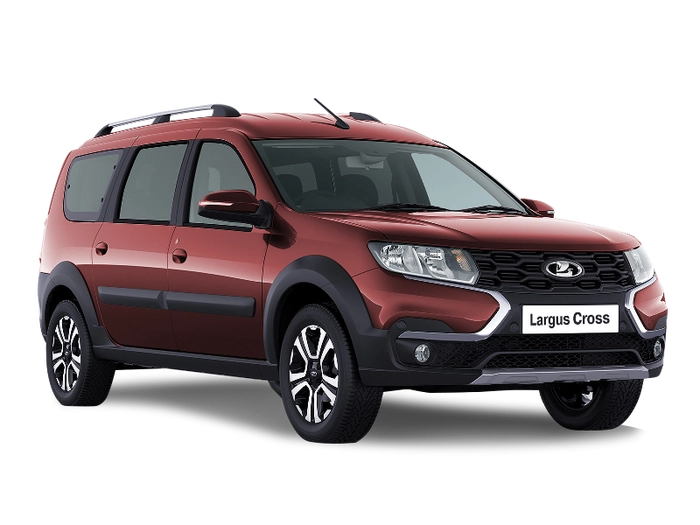 Lada Largus Cross Красный сплав
