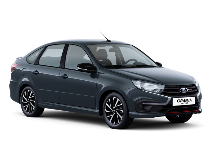 Lada Granta Sport Liftback Серебристо-темно-серый "Борнео"