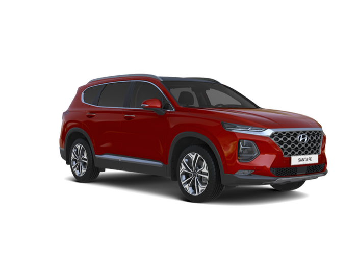 Hyundai Santa Fe Красный (Horizon Red)